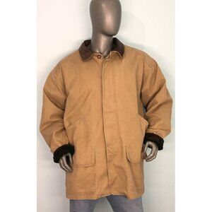 Jacket XL Men Vintage 90s, Leather Collar American Eagle